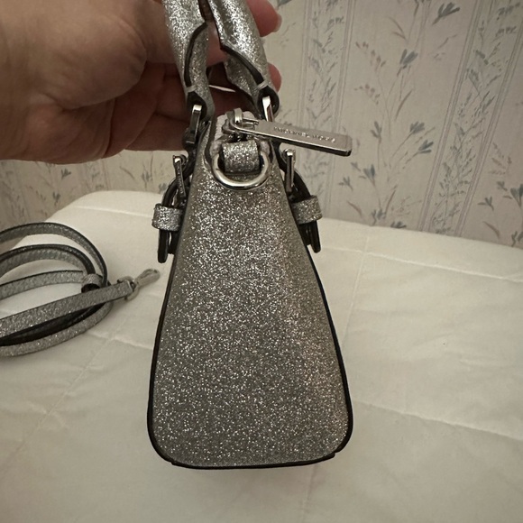 Michael Kors Metallic Silver Mini Bag - Picture 7 of 16